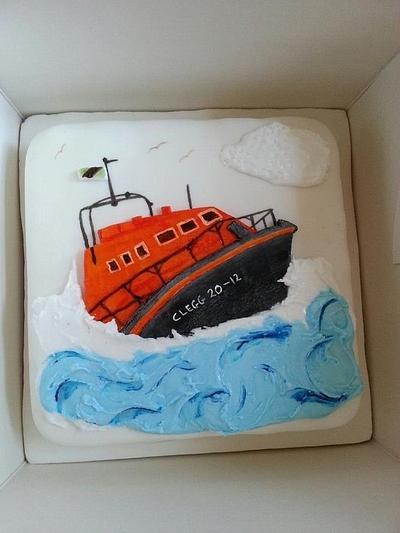 Lifeboat cake - Cake by Sarah Mitchell