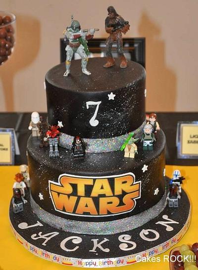 The Force Is Strong in This One - Cake by Cakes ROCK!!!  