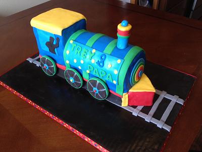 Train cake - Cake by Daniele Altimus