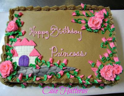 Princess Birthday - Cake by Donna Tokazowski- Cake Hatteras, Martinsburg WV