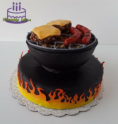 Grill cake - Cake by Mommade Cakes 