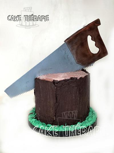 Woodworking themed cake - Cake by Caketherapie