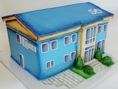 Company cake - Cake by Veronika