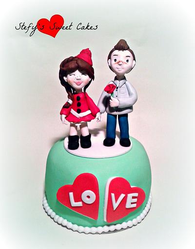 Be my Valentine - Cake by Stefania