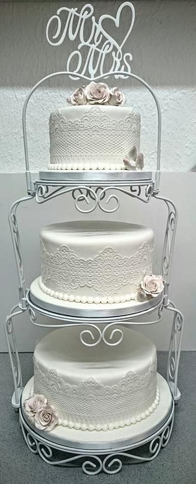 Elegant Wedding Cake - Cake by Sunita
