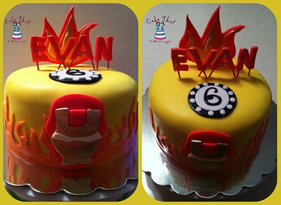 Iron man cake - Cake by Genel