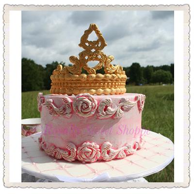 Shabby Chic Princess - Cake by Royalty Sweet Shoppe