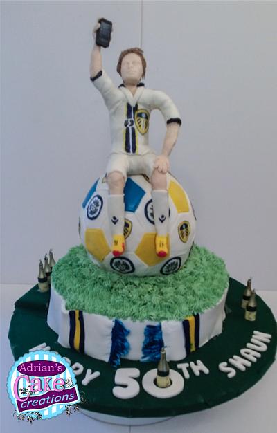 Leeds United Fan at 50 - Cake by realdealuk