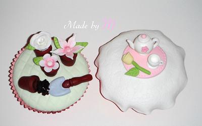 Garden&Tea Cupcakes - Cake by Made by M