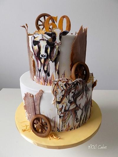 Farm cake - Cake by MOLI Cakes