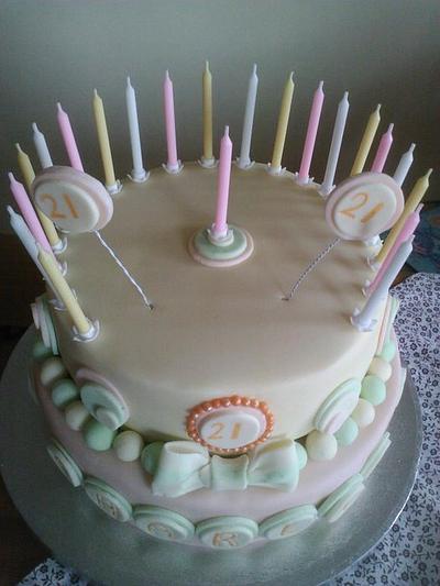 The 21st birthday cake - Cake by Doro