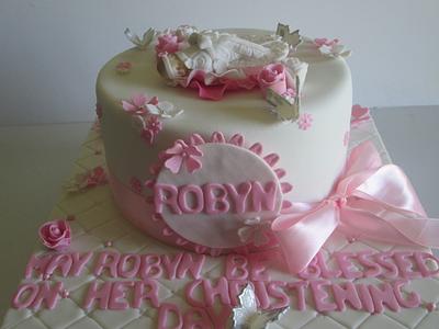 Christening cake - Cake by Connie's Cakery