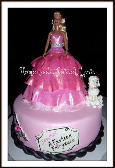 Barbie's Fashion Fairytale - Cake by  Brenda Lee Rivera 