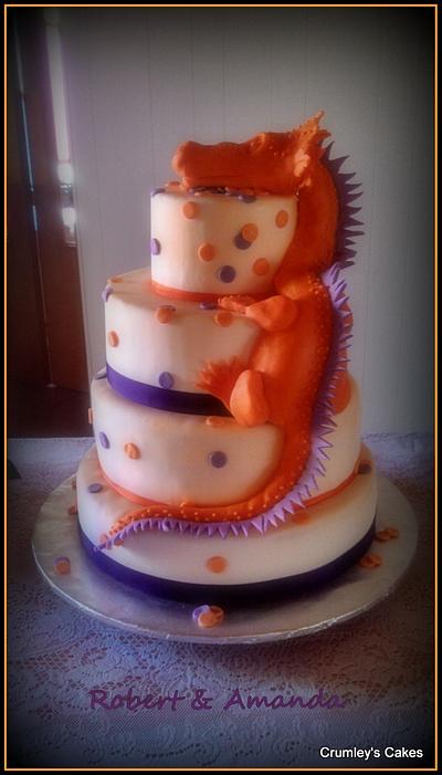 Dragon Wedding  - Cake by Michelle