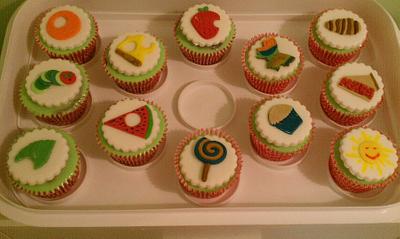 The Hungry Caterpillar cupcakes  - Cake by Treat Sensation