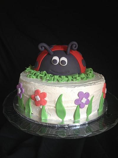 lady Beetle Cake  - Cake by Tammy