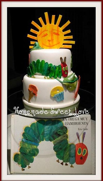 The hungry caterpillar story cake - Cake by  Brenda Lee Rivera 