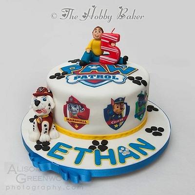 Paw patrol 2  - Cake by The hobby baker 