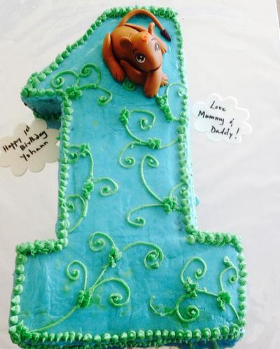It's a Jungle Out There! - Cake by Radhika