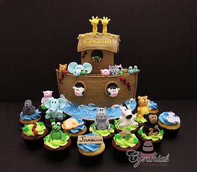 Noah's Ark for Joaquin! - Cake by Cynthia Jones