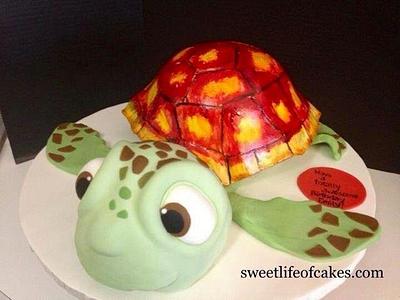 Turtle cake - Cake by Sweet Life of Cakes