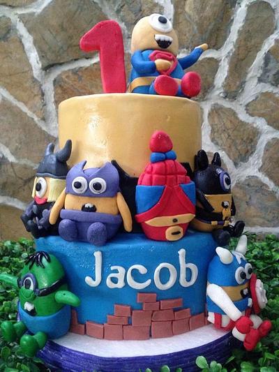 Super hero - Cake by Daniel Guiriba