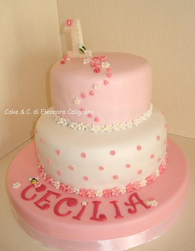 first birthday - Cake by Eleonora Calignano