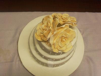 Wedding Cake "goldie" - Cake by Buenas Son Tortas