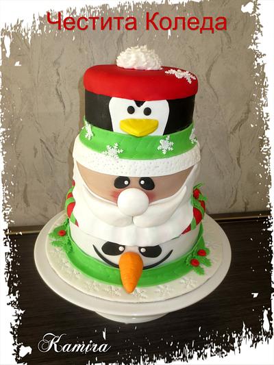 Christmas cake - Cake by Kamira