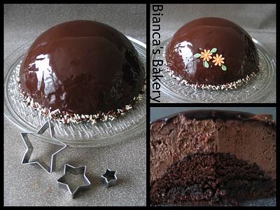 Choco glaze  - Cake by Bianca's Bakery