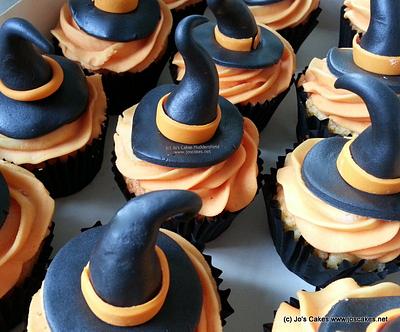 Halloween Witches Hat Cupcakes - Cake by Jo's Cakes