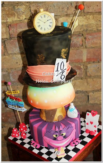 Mad Hatter Cake - Cake by Helen Campbell