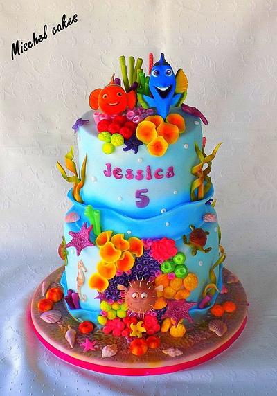 Nemo - Cake by Mischel cakes