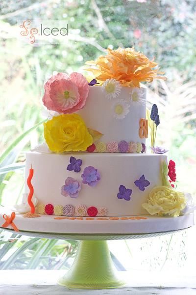 Bohemian Birthday - Cake by Sue