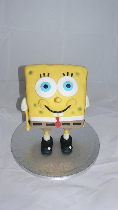 Standing Spongebob cake - Cake by For the love of cake (Laylah Moore)