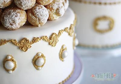 French Wedding - Cake by Sweet Pea Tailored Confections