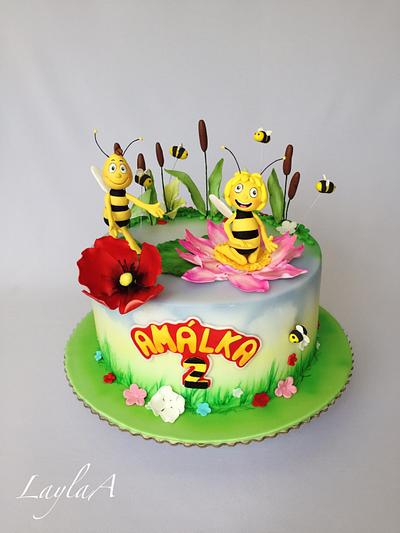 Maya the bee - Cake by Layla A