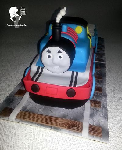Thomas the Train - Cake by Antonia Lazarova