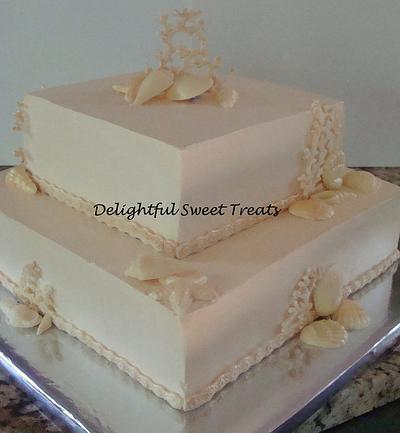 Wedding cake - Cake by Kathleen