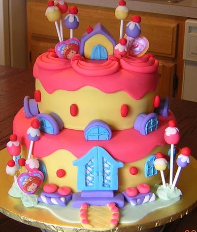 Strawberry Shortcake Cake - Cake by Maggie Rosario