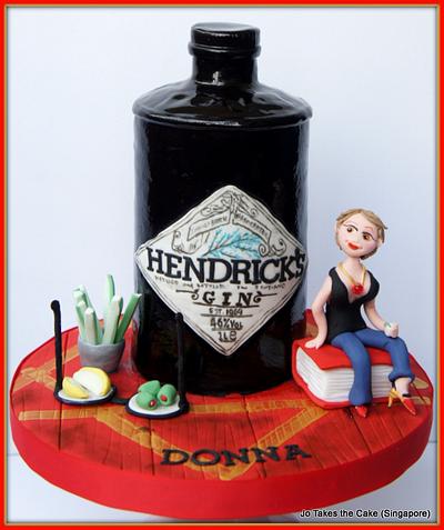Hendricks - Cake by Jo Finlayson (Jo Takes the Cake)