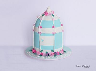 Birdcage Cake - Cake by Miriam