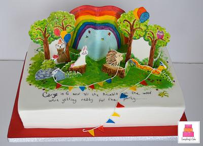 Popup story book - Cake by Everything's Cake
