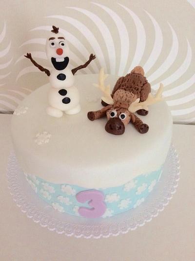 Olaf & Sven - Cake by Dasa