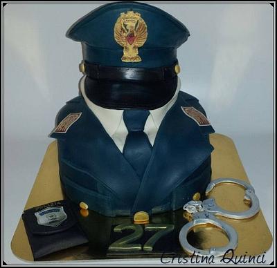 Police Cake - Cake by Cristina Quinci