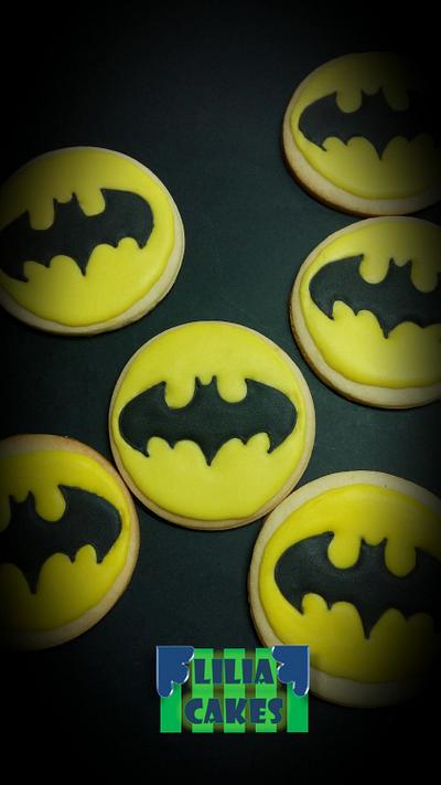 Batman Cookies - Cake by LiliaCakes