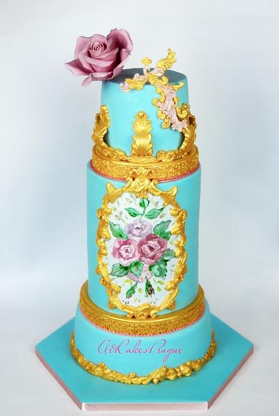 Firebird anniversary cake - Cake by Art Cakes Prague