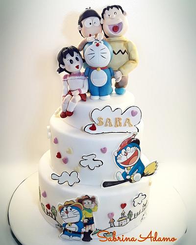 Doraemon - Cake by Sabrina Adamo 