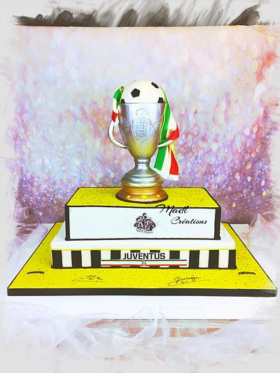 Juventus cake by Madl créations - Cake by Cindy Sauvage 