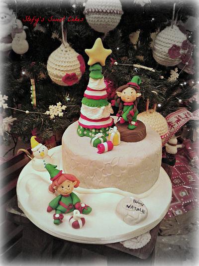 A Christmas Cake - Cake by Stefania